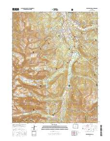Breckenridge 2016 topographic map thumbnail