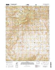Black Mountain 2016 topographic map thumbnail