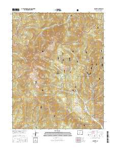 Bonanza 2016 topographic map thumbnail