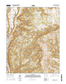 Bondad Hill 2016 topographic map thumbnail