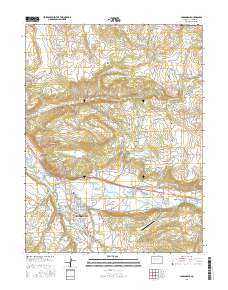 Carbondale 2016 topographic map thumbnail