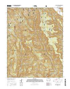 Bear Mountain 2016 topographic map thumbnail