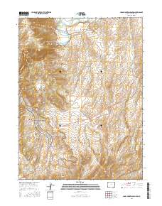 Cross Mountain Canyon 2016 topographic map thumbnail
