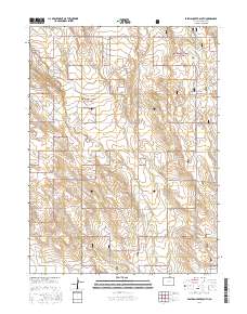 Eastman Creek South 2016 topographic map thumbnail