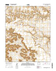 Furnish Canyon West 2016 topographic map thumbnail