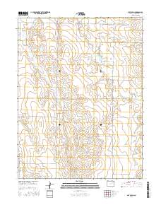 Dry Gulch 2016 topographic map thumbnail