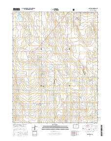 Galeton 2016 topographic map thumbnail