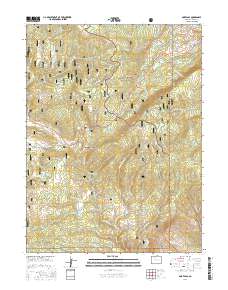 Gore Pass 2016 topographic map thumbnail