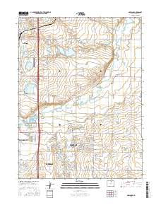 Gowanda 2016 topographic map preview
