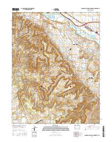 Colorado National Monument 2016 topographic map thumbnail