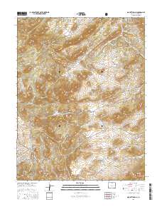 Mount Tyndall 2016 topographic map thumbnail