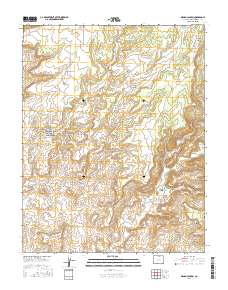 Negro Canyon 2016 topographic map thumbnail