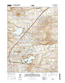 Niwot 2016 topographic map thumbnail
