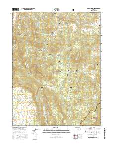 Porter Mountain 2016 topographic map thumbnail