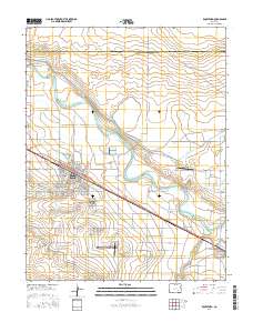 Rocky Ford 2016 topographic map thumbnail
