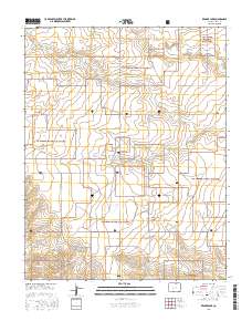 Reader Lake 2016 topographic map thumbnail