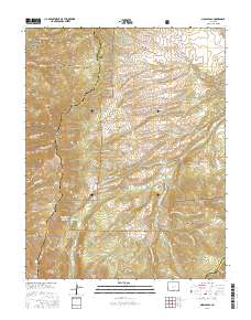 Mosca Pass 2016 topographic map thumbnail
