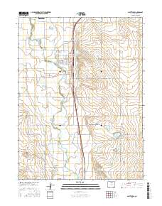 Platteville 2016 topographic map thumbnail