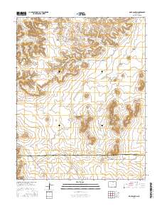 Rock Canyon 2016 topographic map thumbnail