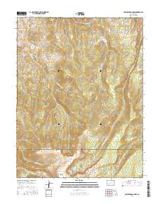 Powderhorn Lakes 2016 topographic map thumbnail