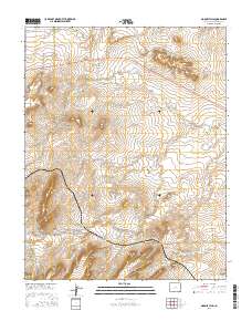Mooney Hills 2016 topographic map thumbnail