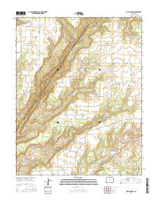 Ruin Canyon 2016 topographic map thumbnail