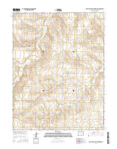 South of Flagler Reservoir 2016 topographic map thumbnail