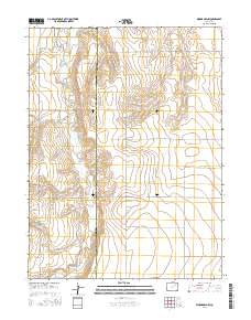Woodrow NW 2016 topographic map thumbnail