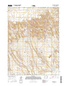 Twin Buttes 2016 topographic map thumbnail