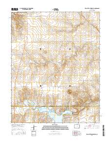 Two Buttes Reservoir 2016 topographic map thumbnail