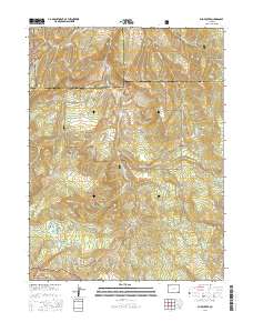 Slide Creek 2016 topographic map thumbnail