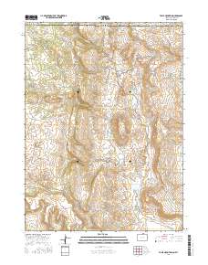 Table Mountain 2016 topographic map thumbnail