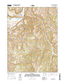 Gillam Draw 2016 topographic map thumbnail