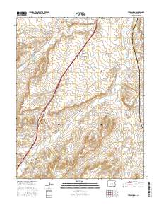 Verde School 2016 topographic map thumbnail