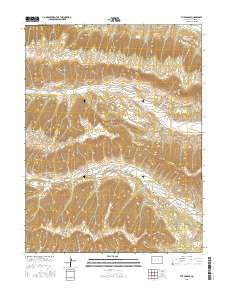 The Saddle 2016 topographic map thumbnail