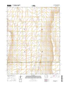 Sharp Lake 2016 topographic map thumbnail