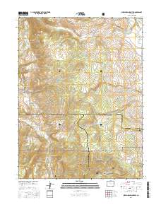 Sheephorn Mountain 2016 topographic map thumbnail