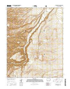 Vicente Canyon 2016 topographic map thumbnail
