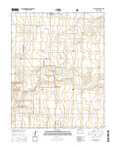 Vilas South 2016 topographic map thumbnail
