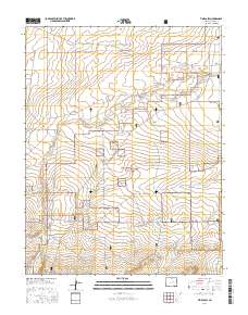 Timpas SW 2016 topographic map thumbnail