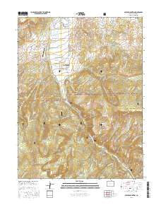 Suicide Mountain 2016 topographic map thumbnail
