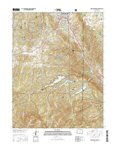 Woodland Park 2016 topographic map thumbnail