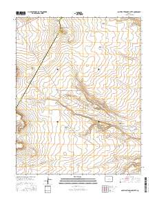 South Rattlesnake Butte 2016 topographic map thumbnail