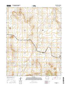 Trinchera 2016 topographic map thumbnail