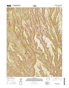 Wetherill Mesa 2016 topographic map thumbnail