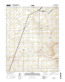 Tyrone 2016 topographic map preview
