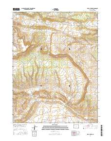 Skull Creek 2016 topographic map thumbnail