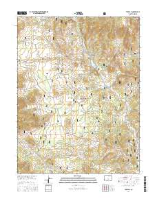 Tarryall 2016 topographic map thumbnail