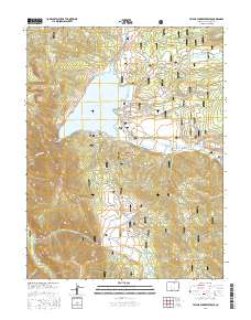 Taylor Park Reservoir 2016 topographic map thumbnail