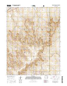 Thompson Arroyo 2016 topographic map thumbnail